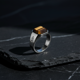 Anello HORUS TIGEREYE | Argento 925