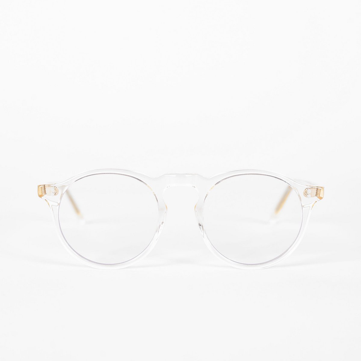 Henry model blue light blocking glasses, acetate frame, invisible color