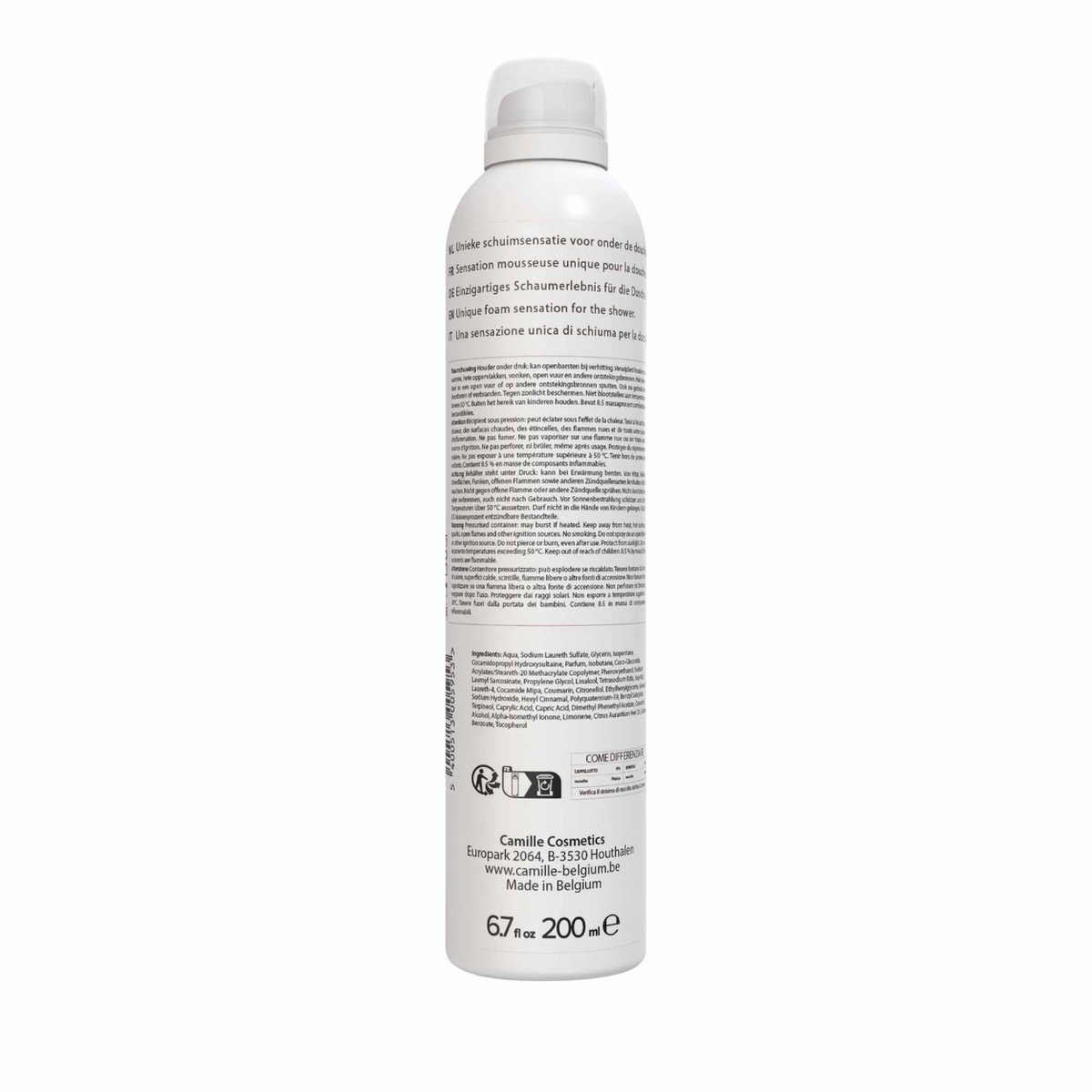 Camille Cosmetics | Schäumung Duschgel - Blumen - 200 ml