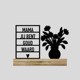 Kaart moederdag "Liefste oma van de wereld"