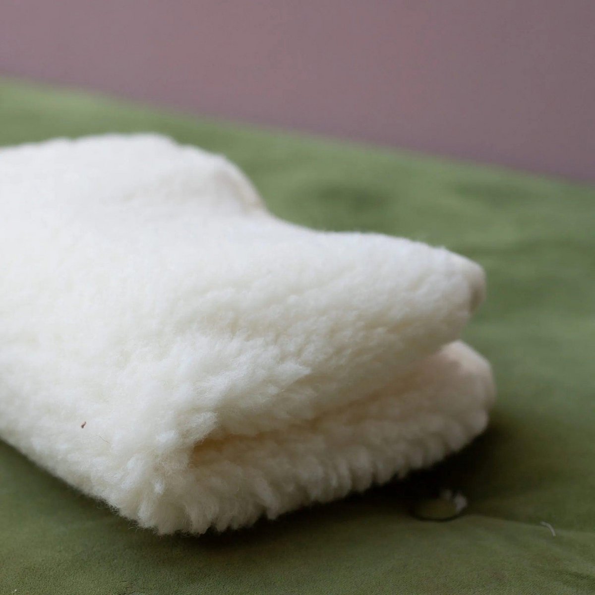 Wool underlay / underblanket for bed – merino wool – 60x120cm - natural