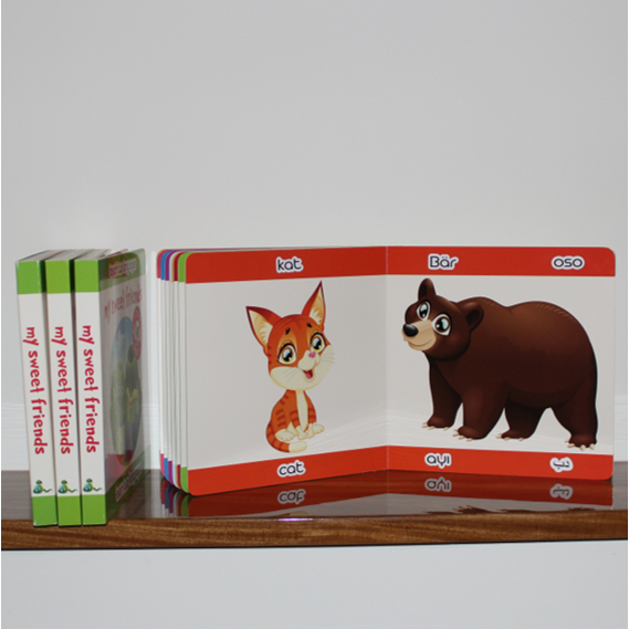 The Multilingual Children's Book: Spanish + 3 other languages of your choice