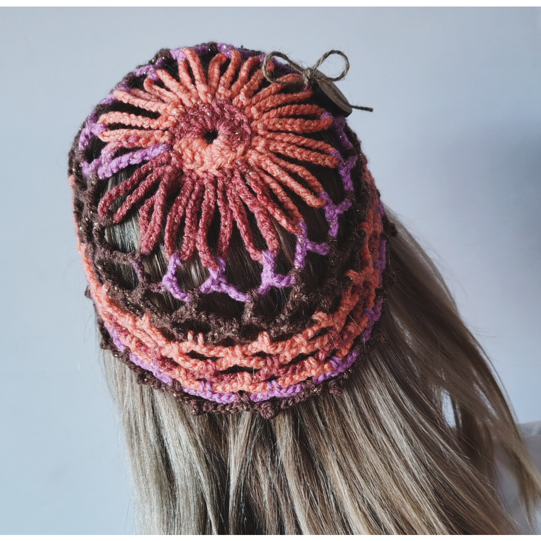 DIY Complete Package Learn to Crochet Mesh Cap