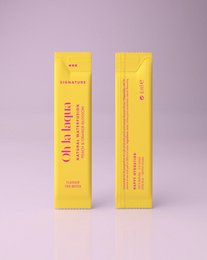 PÊCHE & FLEUR D'ORANGER • Pour eau aromatisée