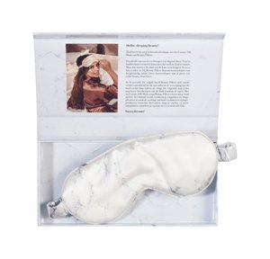 Beauty Pillow® Luxury Seidenmaske - Marmor