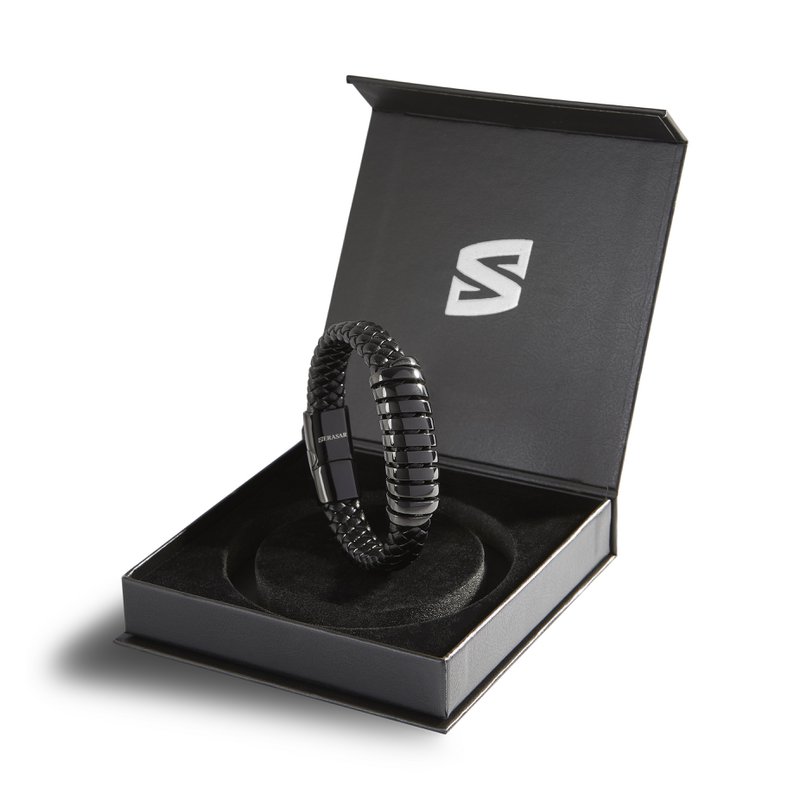 Pulsera de cuero "Helix"