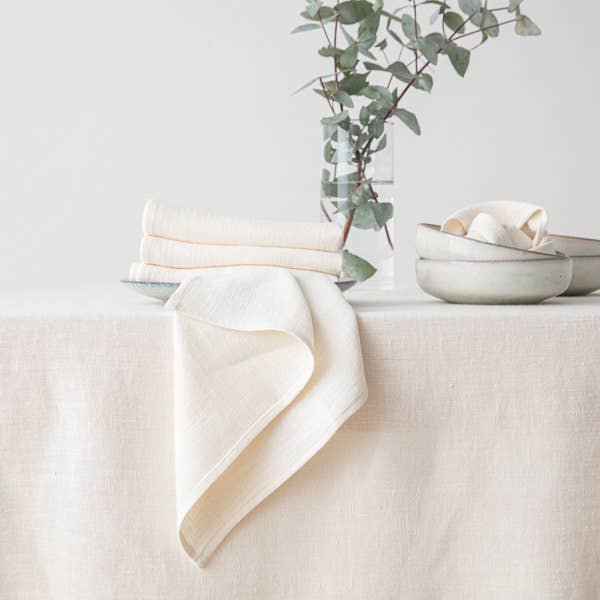 Linen Napkin Cream Lara