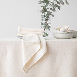 Linen Napkin Cream Lara