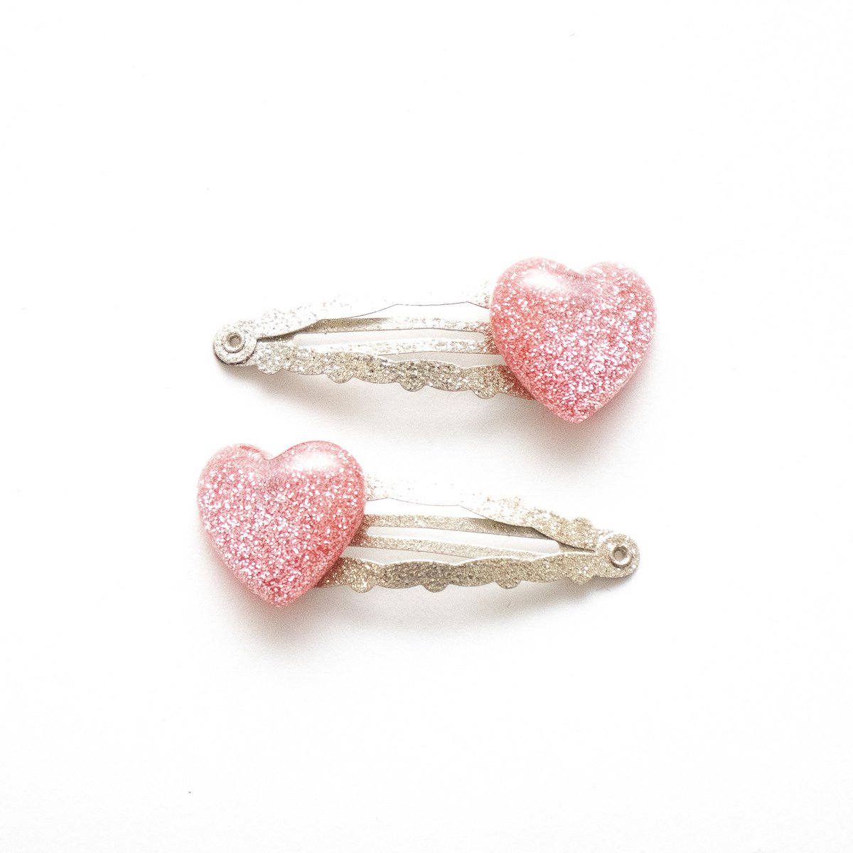 Duo Premium Haarspangen für Kinder – Sparkle Eclats de Coeurs