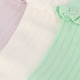 iN ControL 3pack de chaussettes RIB avec volant