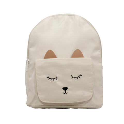 Little Kitten MINA kinderrugzak — Beige | Yuko B.