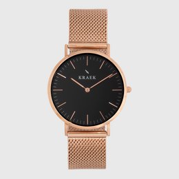Sarika | Or rose | Maille | 36 millimètres