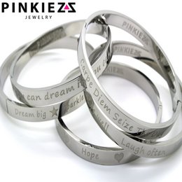 Pinkiezz quote bracelet