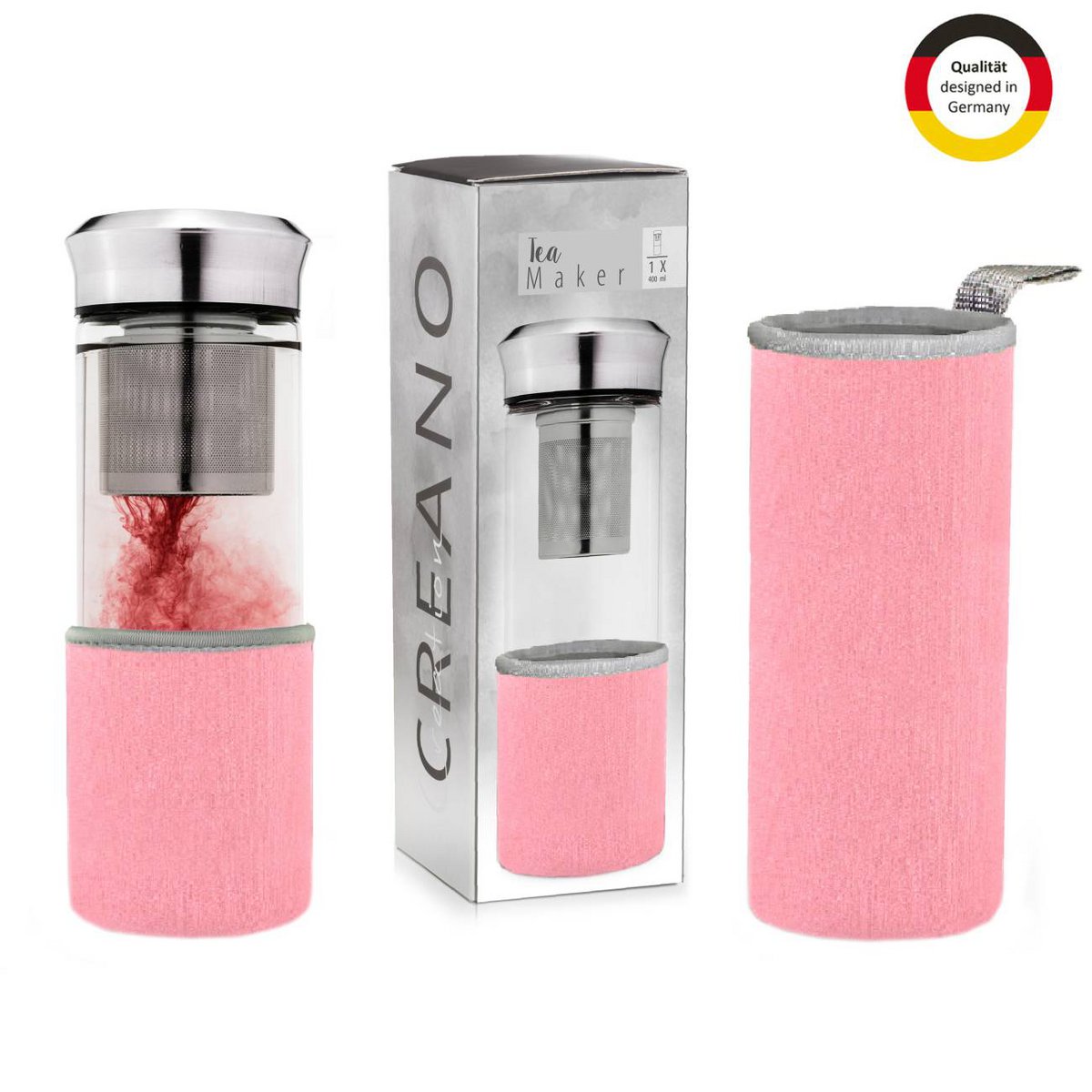 Creano Théière Rose 400ml