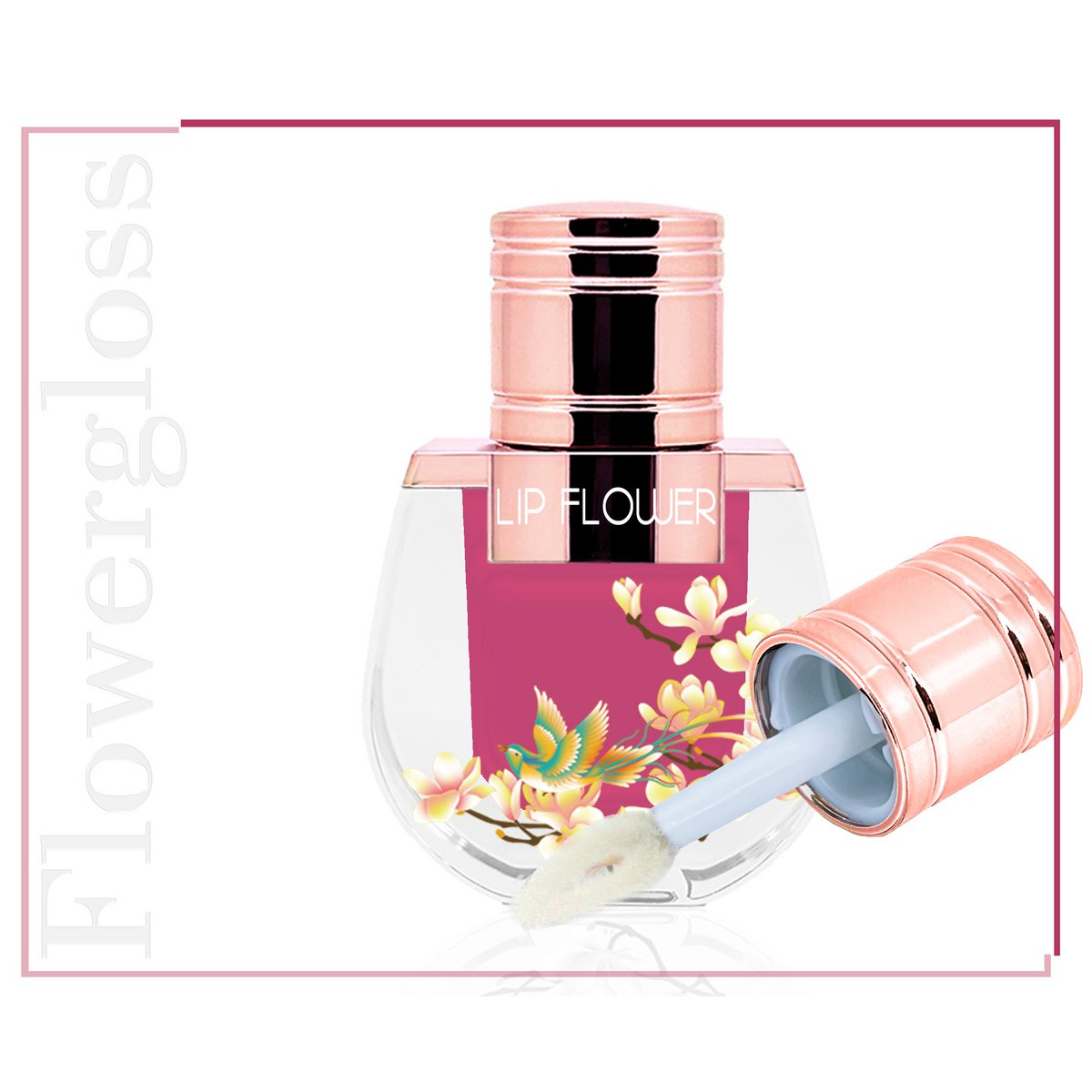 Flowergloss FG02 Orchid | made from fruit and vegetables without titanium dioxide “NEW”