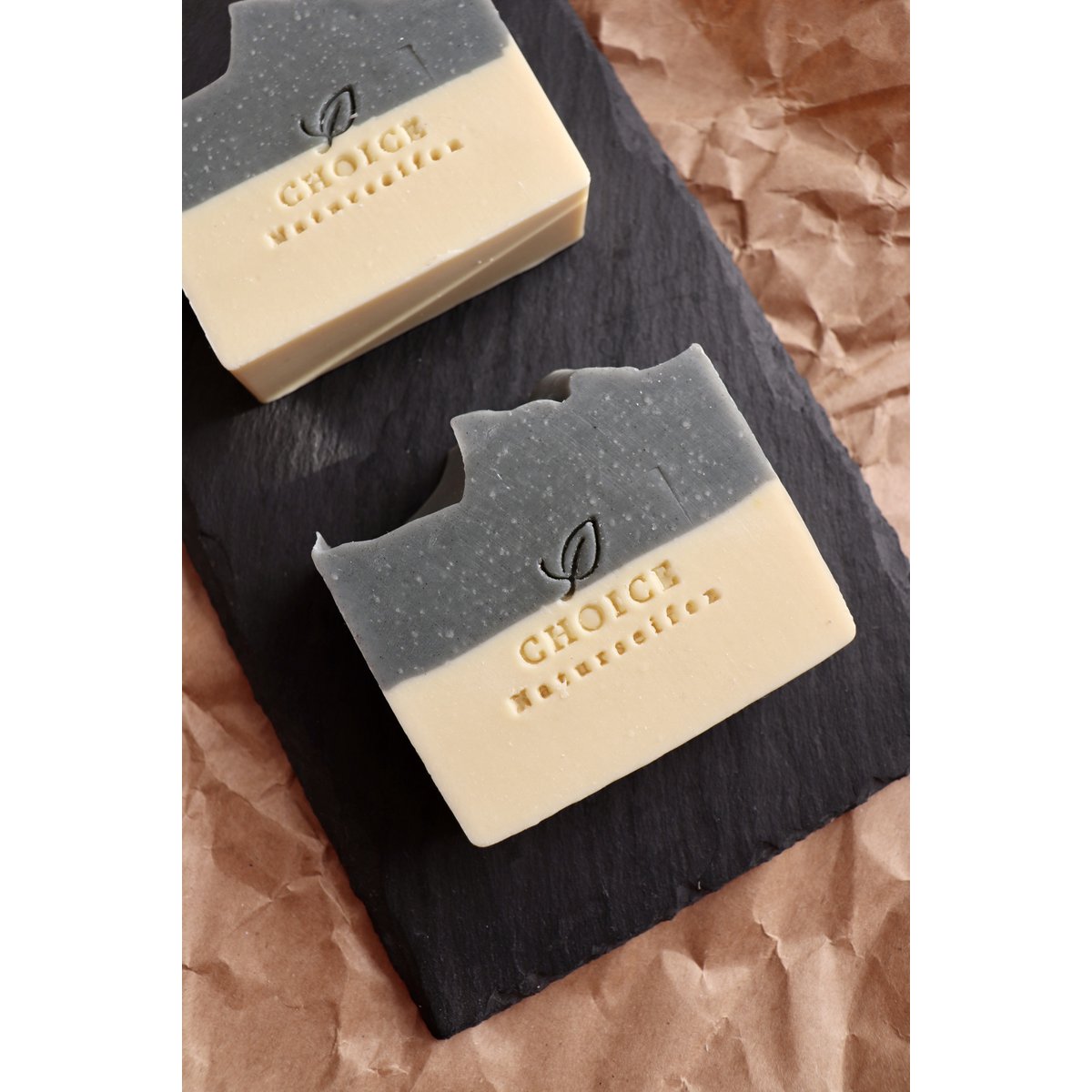 Natursæbe "Cedar & Charcoal", vegansk, palmeoliefri