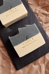 Natursæbe "Cedar & Charcoal", vegansk, palmeoliefri