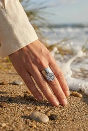 Argent Taille unique
