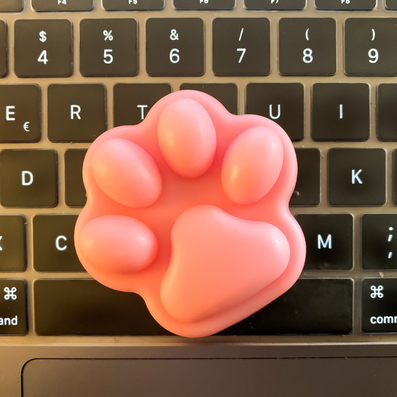 De enige echte in Orderchamp! Lovely Cat Paw Wax Melt/Candle (4 kleine pootjes)