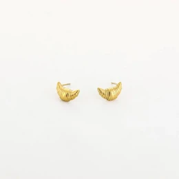 Croissant Studs - Oorknopjes JE18739 - Oro