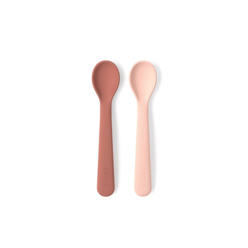 SILIKONE SKE-SÆT - BLUSH / TERRACOTTA