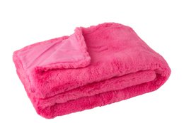 J-Line blanket Cutie - polyester - pink