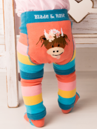 Design della mucca Bonnie Highland