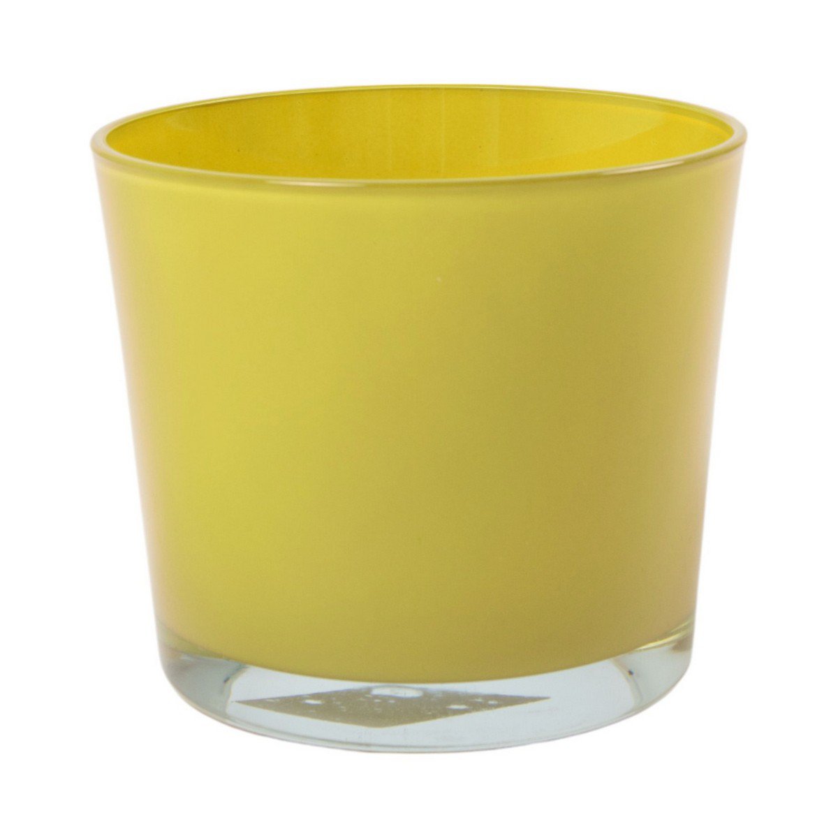 Conner Mostaza de vidrio de forma regular H12.5 D14.5