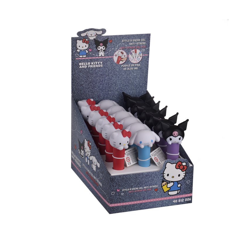 Stylo Gel Squishy Hello Kitty & Friends