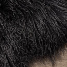 WOOOL Sheepskin - Icelandic Dark Gray CURLY