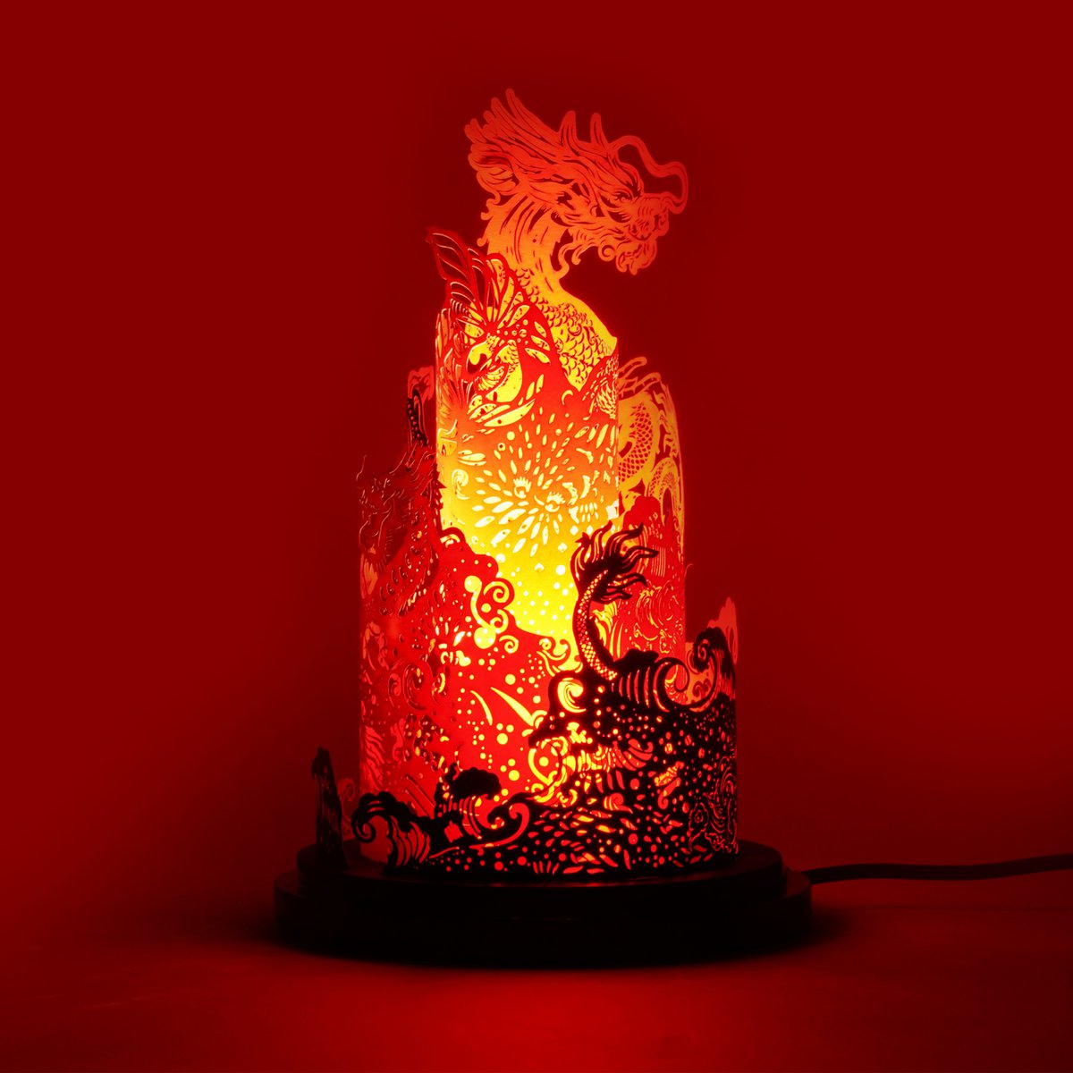 Spiro Dragon lamp (gigantische uitvoering)