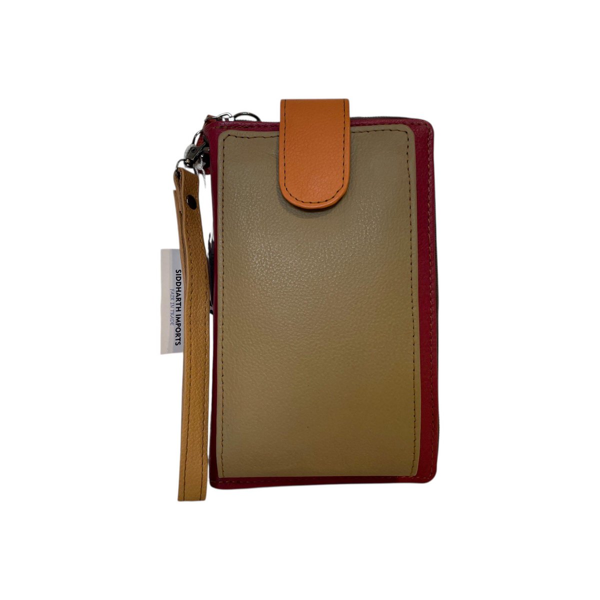 Fair Trade and Sustainable Leather Mobile Bag 64
