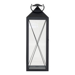 Casa Lantern, set di 2 - Lanterna, acciaio e vetro, nero, set di 2