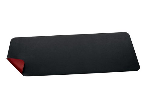 Rollmatte Sigel schwarz-rot, 800x300x2mm Kunstleder, doppelseitig