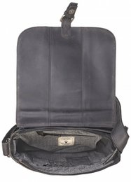Femogtyve messengerbag anker sort *en taske to stilarter *
