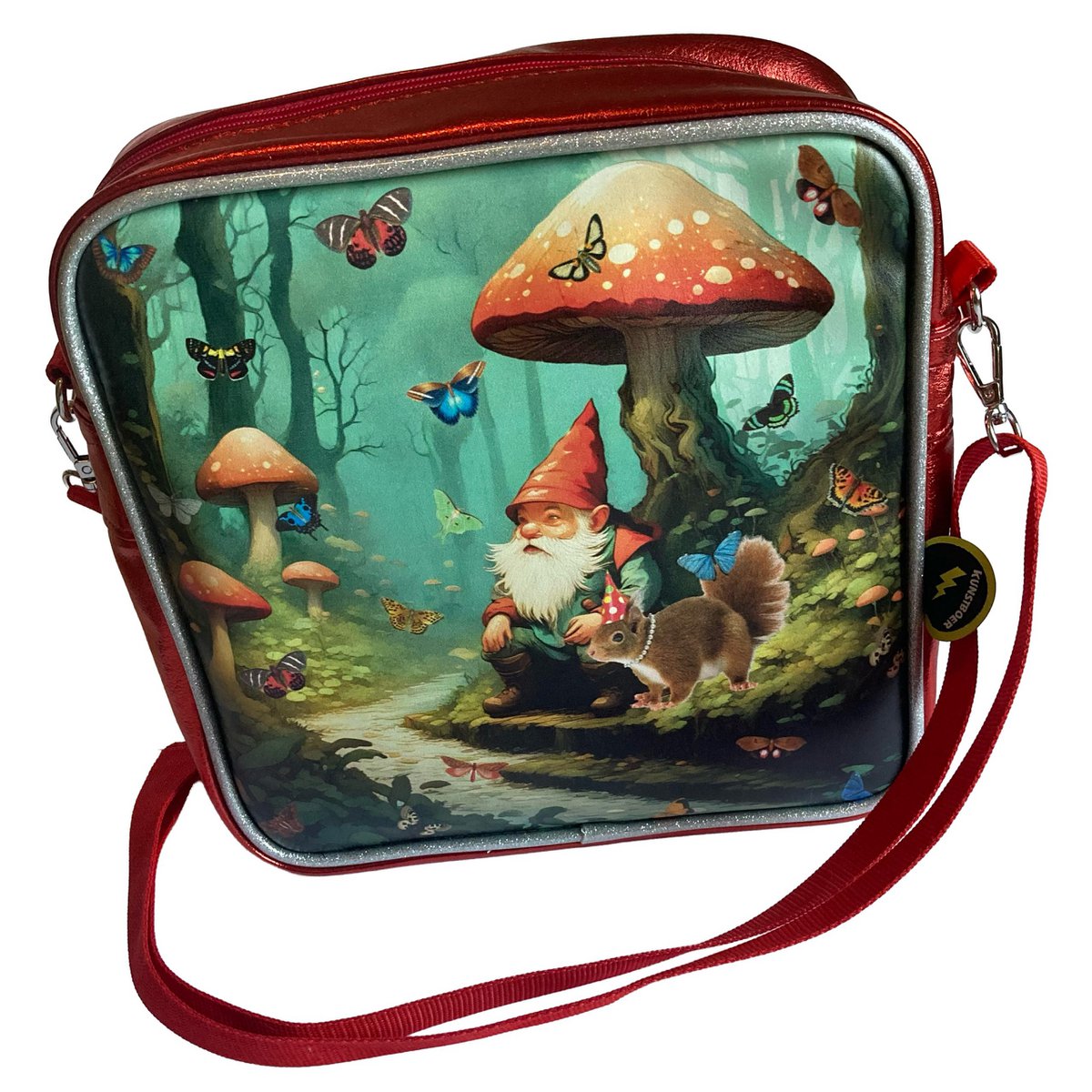 Sac bandoulière carré - Gnome