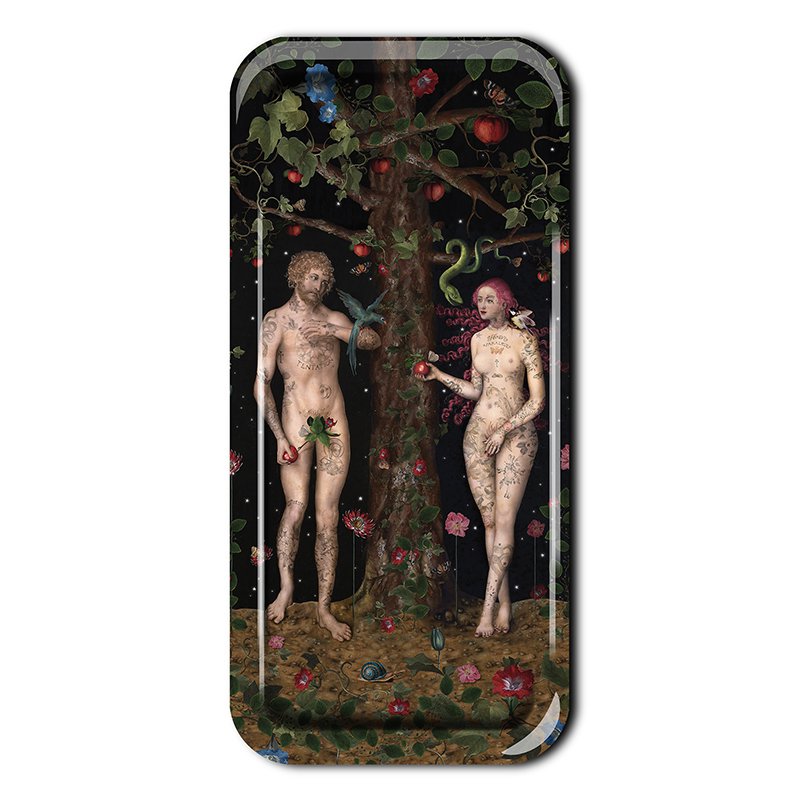 DIENBLAD 32X15CM ADAM EN EVE