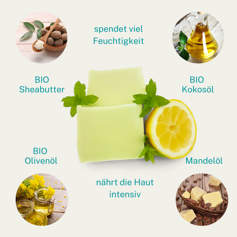 SAPONE ALLA MENTA LIMONE
