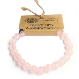 Power-Armband – Rosenquarz