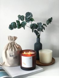 naturligt duftlys refill