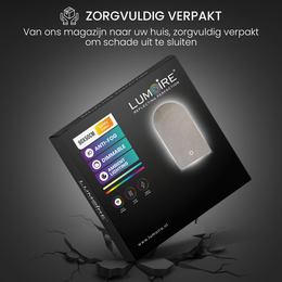 LED badeværelsesspejl Lumoire Serenity 45x100 cm
