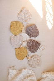 Guirlande de Velours "Histoires d'Automne" avec Feuilles