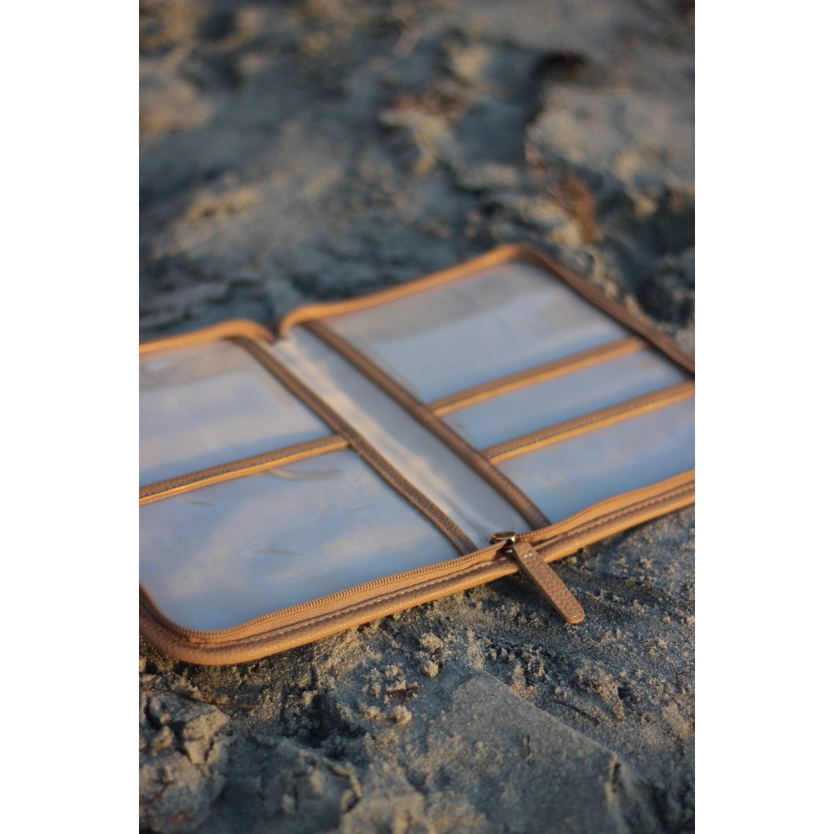 Premium Document Holder Camel
