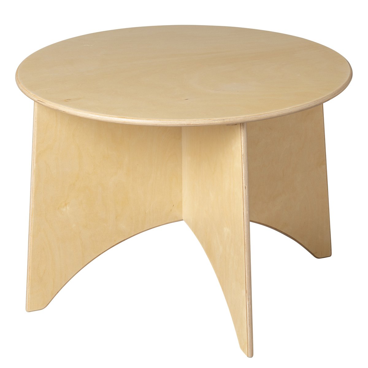 Pertina - Van Dijk Toys Wooden Round Children's Table Apollo for toddlers - Ø75 cm height 60 cm