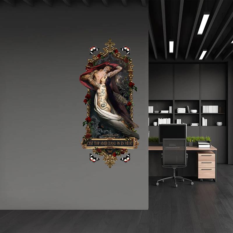 STREET ART COLLAGE FRANCESCA ET PAOLO