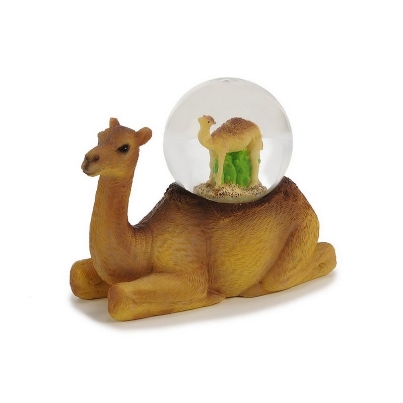 Poly Kamel mit Kamel Glitzerku