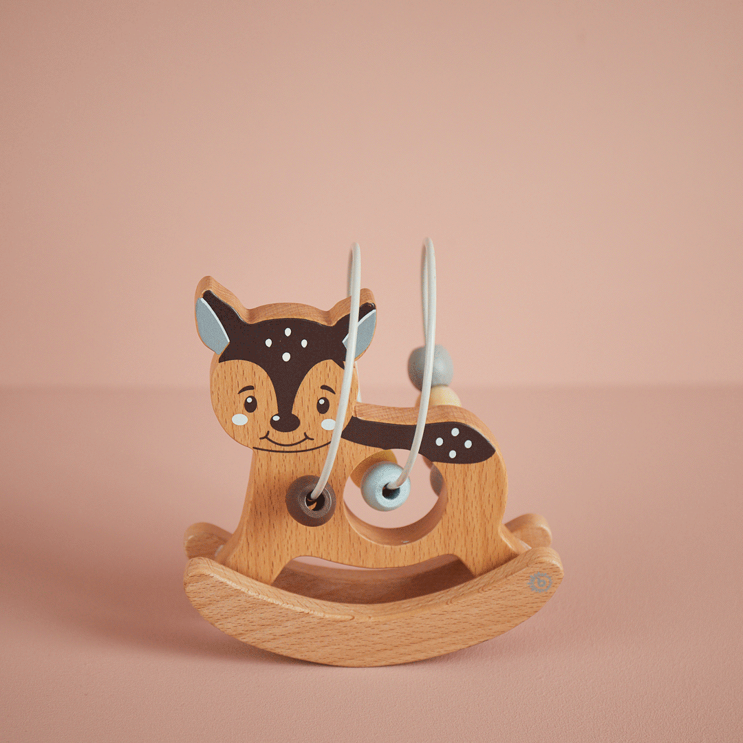 Motorband loop with rocker deer