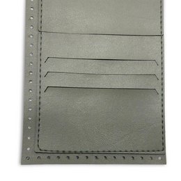 PU-Leder-Geldbörsen-Set mit Handschlaufe