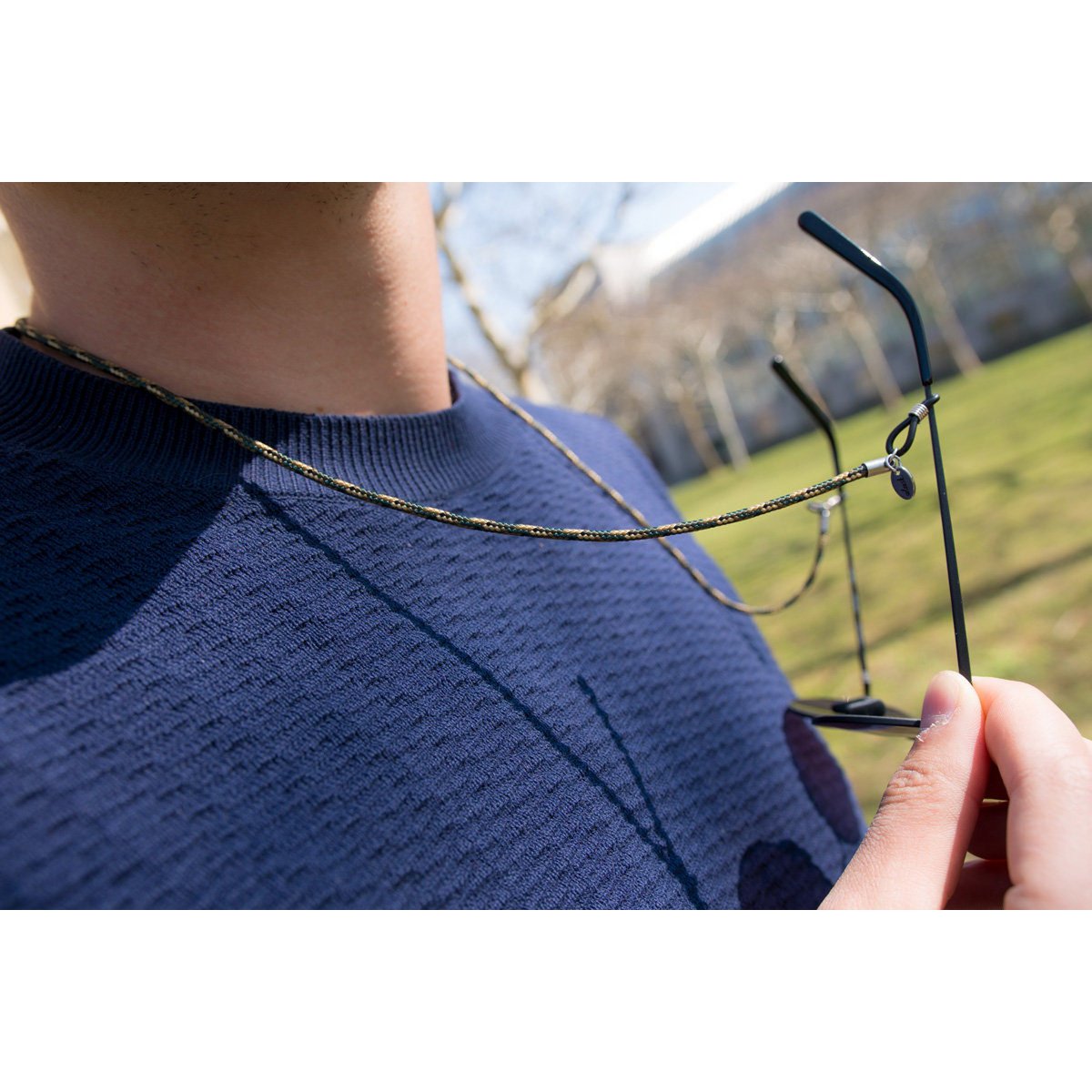 Bracelet de lunettes fait main BUSHCRAFT