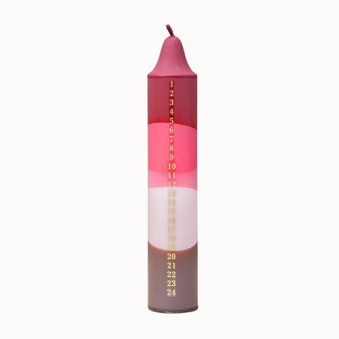 Kalentlys Red, Fuchsia, Beige & Brown